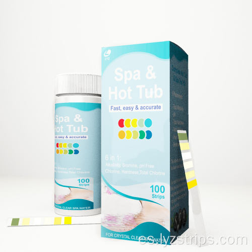 Kit de prueba de piscina de agua de estanque de spa de agua LYZ